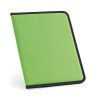 CUSSLER. Porte-documents A4 en 600D avec bloc de feuilles lignées