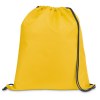 CARNABY. Sac à dos 210D avec cordons de serrage noirs