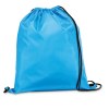 CARNABY. Sac à dos 210D avec cordons de serrage noirs