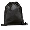 CARNABY. Sac à dos 210D avec cordons de serrage noirs
