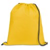 CARNABY. Sac à dos 210D avec cordons de serrage noirs