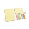 LEWIS. Bloc-notes de feuilles repositionnables avec 7 ensembles