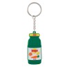Porte-clés pvc souple 2d fond plat - 70 mm