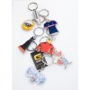 Porte-clés zamac quadri premium - 40 mm