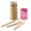 LAMBUT - Tube 12 crayons de couleur