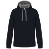 Sweat-shirt capuche contrastée homme