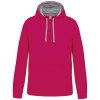 Sweat-shirt capuche contrastée homme