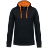 Sweat-shirt capuche contrastée homme