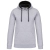 Sweat-shirt capuche contrastée homme