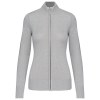 Cardigan zippé femme