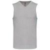 Pull col V sans manches