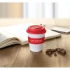 ASTORIA - Gobelet PP, couvercle silicone