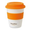 ASTORIA - Gobelet PP, couvercle silicone