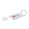 Porte-cles jeton plastique (+Tampographie TA31)