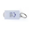 Porte-cles jeton plastique (+Tampographie TA31)