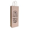 Sac papier kraft 1 bouteille (+Sérigraphie TC11)