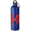 Bouteille d'eau Oregon de 770 ml en aluminium avec mousqueton