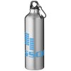 Bouteille d'eau Oregon de 770 ml en aluminium avec mousqueton