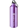 Bouteille d'eau Oregon de 770 ml en aluminium avec mousqueton