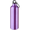 Bouteille d'eau Oregon de 770 ml en aluminium avec mousqueton