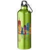 Bouteille d'eau Oregon de 770 ml en aluminium avec mousqueton