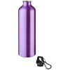 Bouteille d'eau Oregon de 770 ml en aluminium avec mousqueton