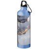 Bouteille d'eau Oregon de 770 ml en aluminium avec mousqueton