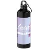 Bouteille d'eau Oregon de 770 ml en aluminium avec mousqueton