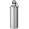 Bouteille d'eau Oregon de 770 ml en aluminium avec mousqueton