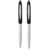 Kit avec Stylo bille stylet et stylo roller Geneva (encre bleue)