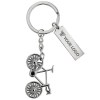 Porte-clés 'bicyclette' en métal Sullivan