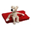 MANTA - Couverture polaire avec ours