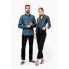 Chemise denim manches longues femme
