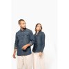 Chemise denim manches longues femme