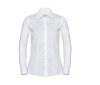 Ladies' long sleeve tailored herringbone shirt