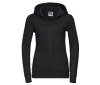 Sweat zippé femme capuche