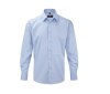 Men's long sleeve tailored herringbone shirt