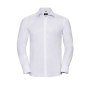 Men's long sleeve tailored herringbone shirt