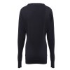 Pull col V femme