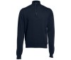 Pull col zippé