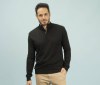 Pull col zippé