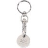 Porte-cles jeton metal lisse (+Gravure laser métal YA31)
