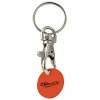 Porte-cles jeton plastique (+Tampographie TA41)