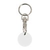 Porte-cles jeton plastique (+Tampographie TA41)