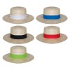 Chapeau canotier avec bandeau (+sérigraphie TH51)