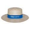 Chapeau canotier avec bandeau (+sérigraphie TH51)