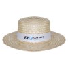 Chapeau canotier avec bandeau (+sérigraphie TH51)