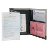Porte carte grise 4 volets (+Tampographie TA11)