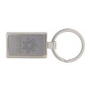 Porte-cles metal rectangle (+Gravure laser métal YA31)