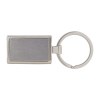 Porte-cles metal rectangle (+Gravure laser métal YA31)
